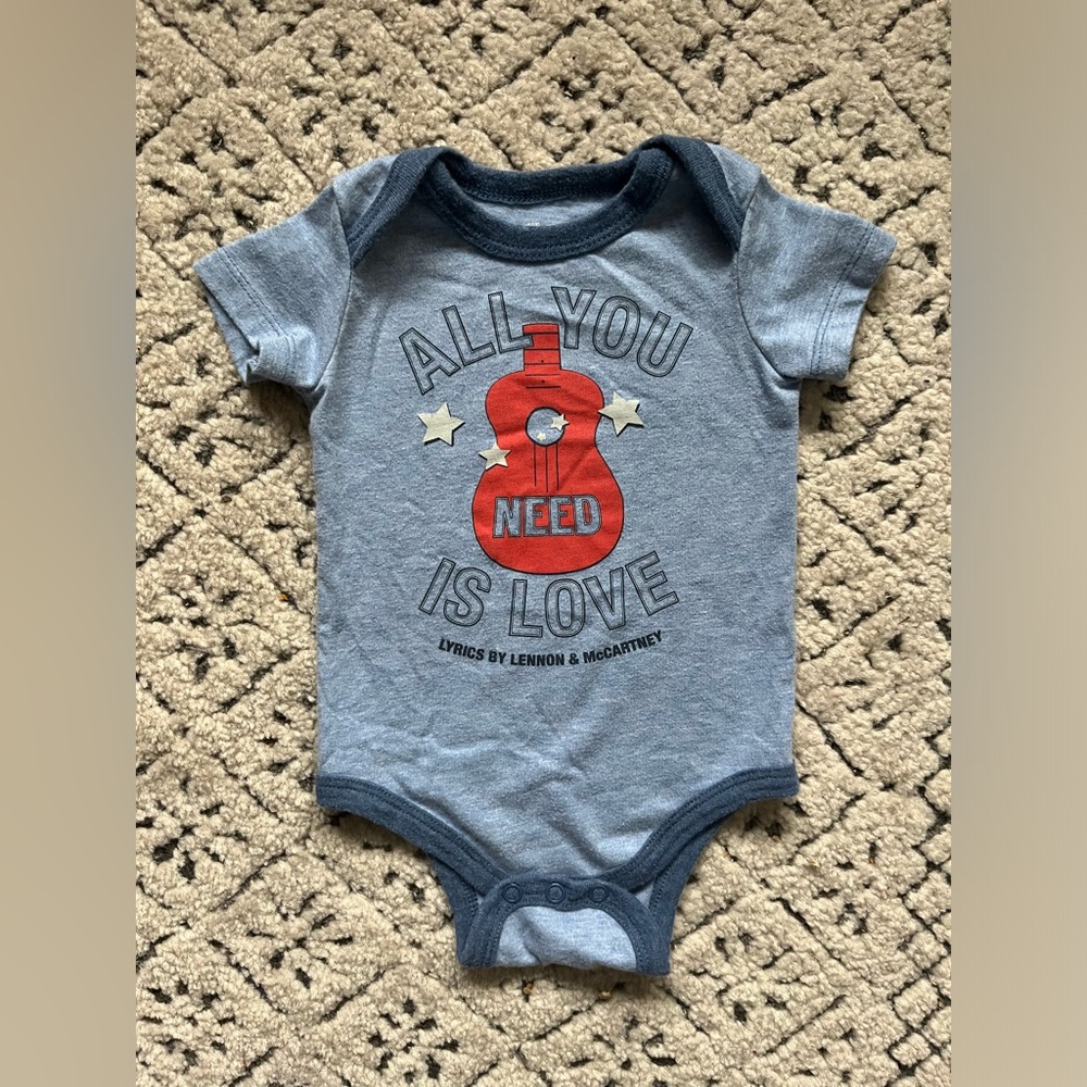 BEATLES All You Need is Love Bodysuit